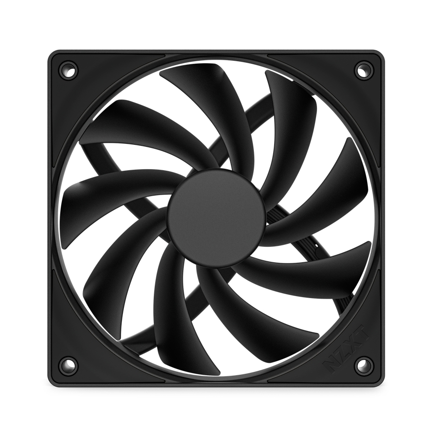 NZXT RF-Q12SF-B2 Datora dzesēšanas sistēma Datora korpusam Ventilators 12 cm Melns 1 pcs – 2