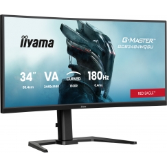 iiyama G-MASTER GCB3484WQSU-B1 monitori 86,4 cm (34") 3440 x 1440 pikseļi UltraWide Quad HD LED Meln