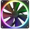 NZXT F140 RGB Arvuti korpus Ventilaator 14 cm Must 1 tk NZXT F140 RGB Arvuti korpus Ventilaator 14 cm Must 1 tk
