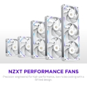 NZXT F120X Tietokonekotelo Tuuletin 12 cm Valkoinen 1 kpl NZXT F120X Tietokonekotelo Tuuletin 12 cm Valkoinen 1 kpl