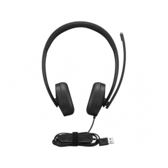 Lenovo 4XD1P83425 наушники/гарнитура Проводная Оголовье Calls/Music USB тип-A Черный