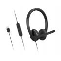 Lenovo 4XD1P83425 kuulokkeet ja kuulokemikrofoni Langallinen Pääpanta Puhelut/Musiikki USB A-tyyppi 