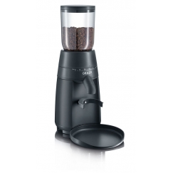 Graef CM 702 EU coffee grinder 128 W Black, Stainless steel