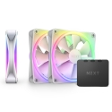 NZXT F120 RGB DUO Triple Pack Tietokonekotelo Tuuletin 12 cm Valkoinen 3 kpl NZXT F120 RGB DUO Triple Pack Tietokonekotelo Tuuletin 12 cm Valkoinen 3 kpl