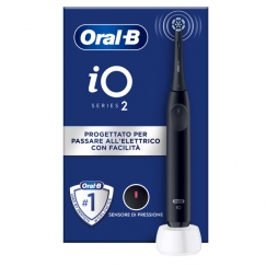 Oral-B iO 2 Aikuinen Pyörivä hammasharja Musta