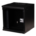 Equip EWM-06-3030-B телекоммуникационная стойка 6U Монтируемая на стену стойка Черный