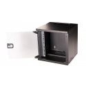 Equip EWM-06-3030-B püstik 6U Seinale monteeritav riiul Must Equip EWM-06-3030-B püstik 6U Seinale monteeritav riiul Must