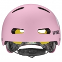 Uvex Kid 4 Style MIPS Cycling Helmet, 51 - 55 cm, Spray Strawberry Matt Uvex Kid 4 Style MIPS Cycling Helmet, 51 - 55 cm, Spray Strawberry Matt