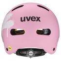 Шлем для велосипеда Uvex Kid 4 Style MIPS, 51 - 55 см, матовый спрей клубника Шлем для велосипеда Uvex Kid 4 Style MIPS, 51 - 55 см, матовый спрей клубника