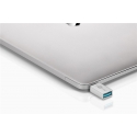 Goobay 56620 kaapelin sukupuolenvaihtaja USB C USB A Hopea Goobay 56620 kaapelin sukupuolenvaihtaja USB C USB A Hopea