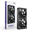 NZXT F240X Корпус компьютера Вентилятор 12 cm Черный 1 шт NZXT F240X Корпус компьютера Вентилятор 12 cm Черный 1 шт