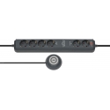 Brennenstuhl Eco-Line Comfort Switch удлинитель 2 m 6 розетка(и) Антрацит Brennenstuhl Eco-Line Comfort Switch удлинитель 2 m 6 розетка(и) Антрацит