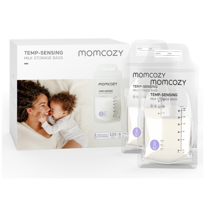 Momcozy MS002-NA00NB maitinimo krūtimi reikmuo 50 vnt Motinos pieno laikymo maišeliai – 3