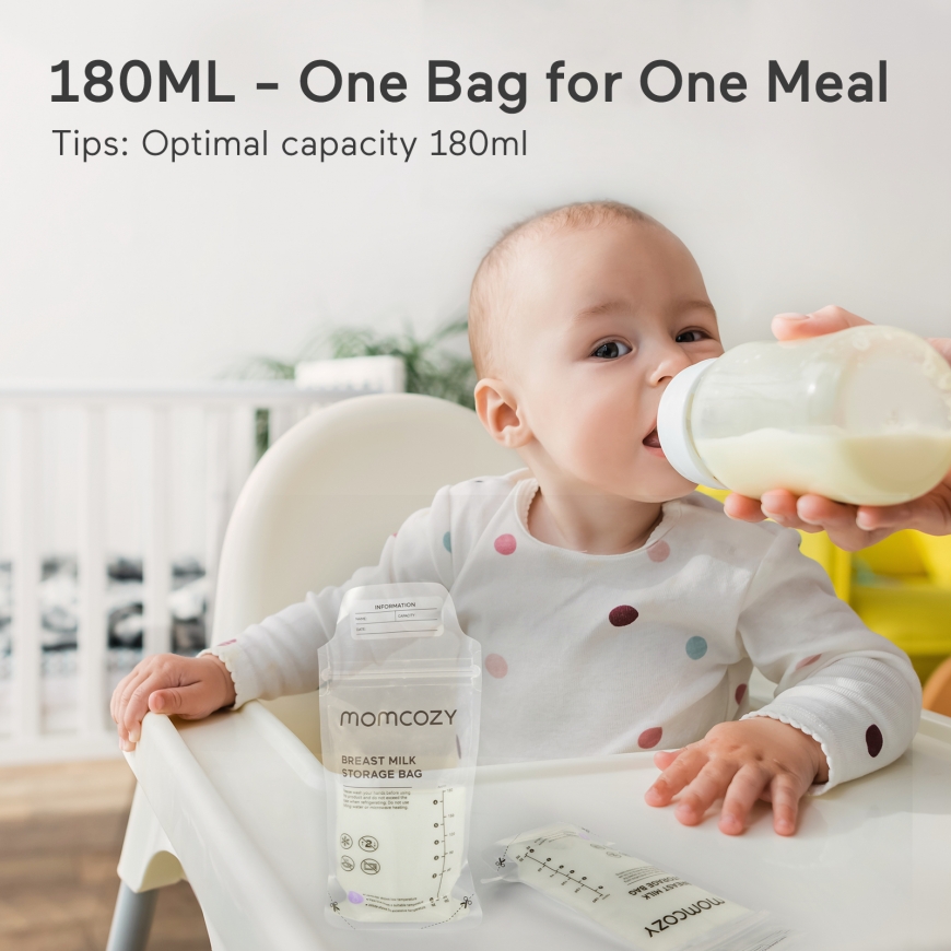 Momcozy MS002-NA00NB breastfeeding accessory 50 pc(s) Breastmilk storage bag – 4
