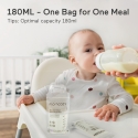 Momcozy MS002-NA00NB krūts barošanas aksesuārs 50 pcs Atslauktā piena uzglabāšanas maisiņš