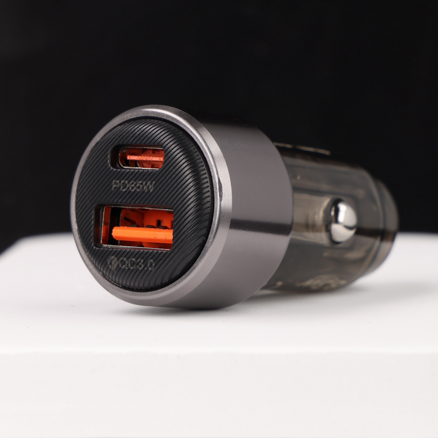Blavec Car charger BS-05B-C Nitro - USB + Type C - QC 3.0 18W PD – 5