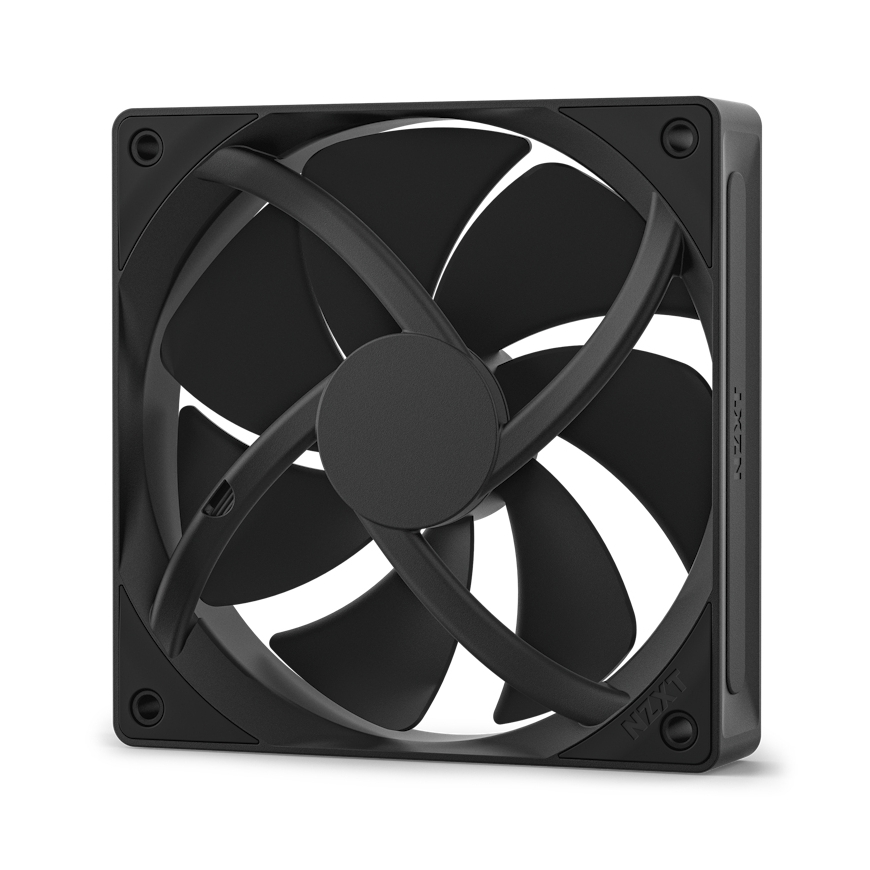 NZXT RF-P12SF-B2 Datora dzesēšanas sistēma Datora korpusam Ventilators Melns 1 pcs – 5