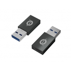 Conceptronic DONN10G гендерный адаптер USB A USB C Черный