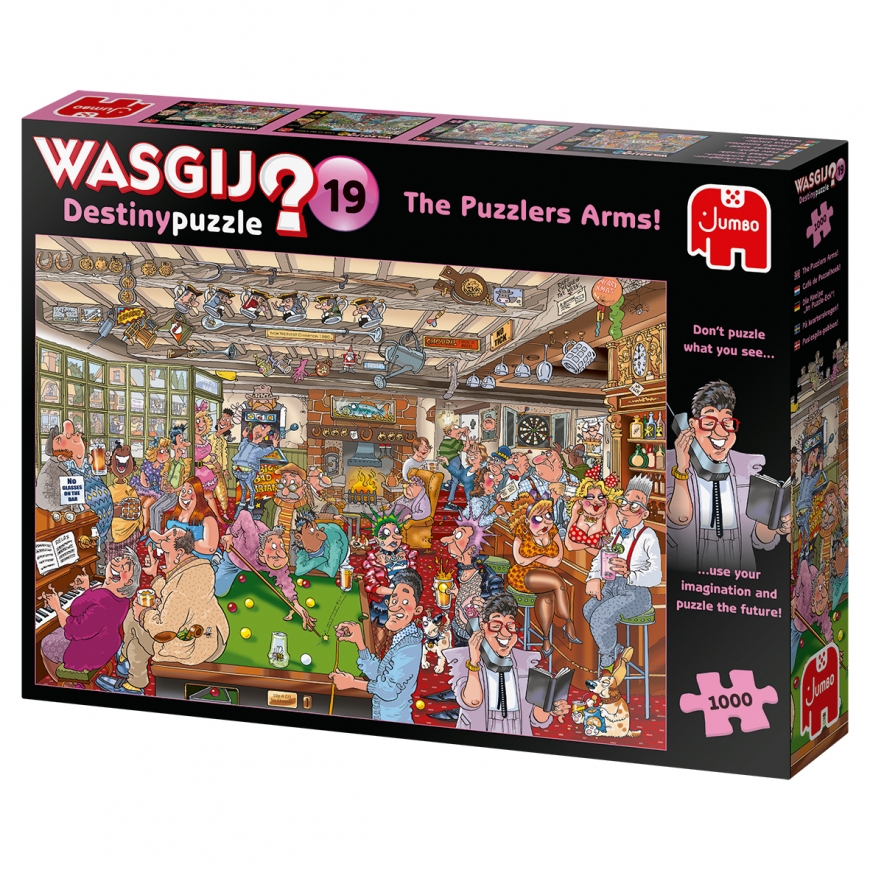Wasgij Destiny 19 1000 pcs Kuviopalapeli 1000 kpl Sarjakuvat – 4