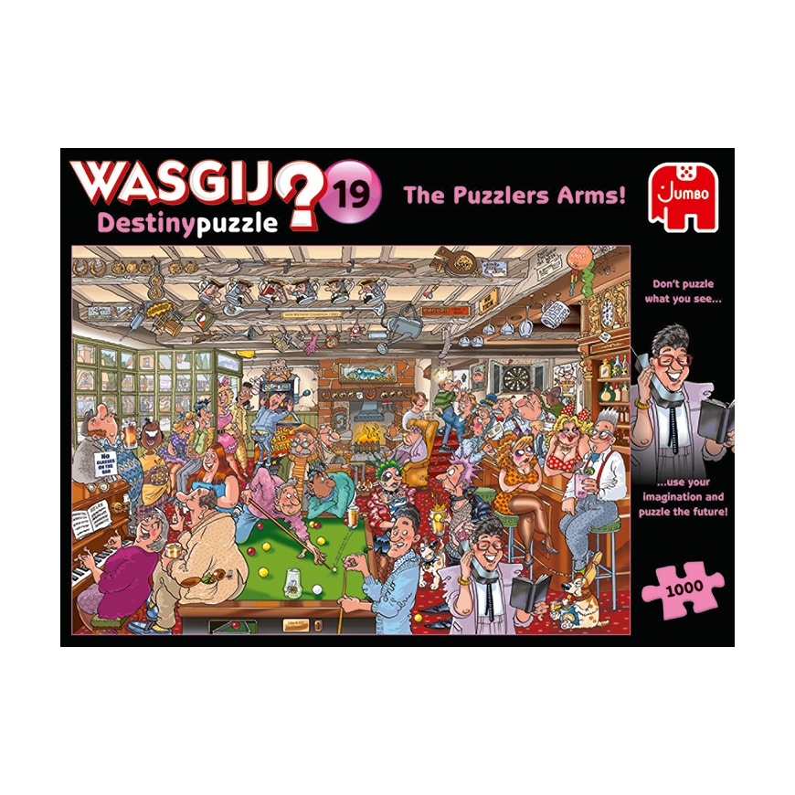 Wasgij Destiny 19 1000 pcs Kuviopalapeli 1000 kpl Sarjakuvat – 5