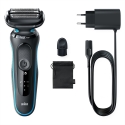 Braun Series 5 51-M1000s Foolium pardel Must, Sinine Braun Series 5 51-M1000s Foolium pardel Must, Sinine