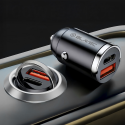 Blavec Car charger BS-02B-C Aero - USB + Type C - QC 3.0 18W PD Blavec Car charger BS-02B-C Aero - USB + Type C - QC 3.0 18W PD