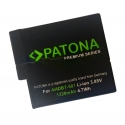 PATONA 1268 kaamera/videokaamera aku Liitiumioon (Li-Ion) 1250 mAh PATONA 1268 kaamera/videokaamera aku Liitiumioon (Li-Ion) 1250 mAh