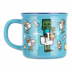 Paladone Minecraft Vištų Jockey Karščio Keitimo Puodelis