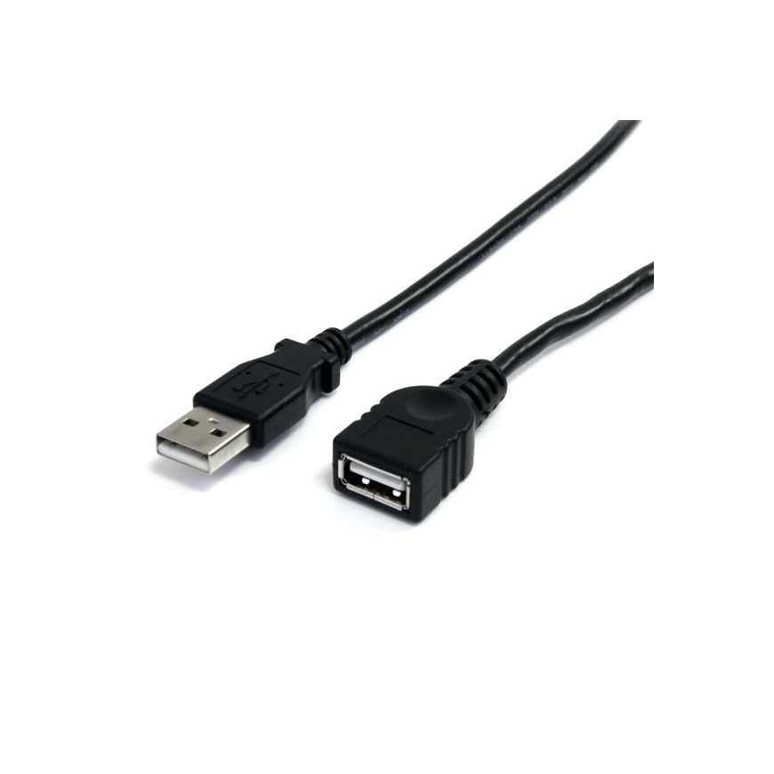 StarTech.com USBEXTAA6BK USB kabelis 1,83 m USB A Juoda