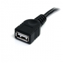 StarTech.com USBEXTAA6BK USB-kaapeli 1,83 m USB A Musta StarTech.com USBEXTAA6BK USB-kaapeli 1,83 m USB A Musta
