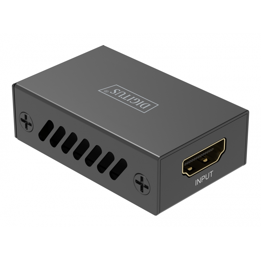 Digitus DS-55341 AV-signaalin jatkaja AV-toistin Musta