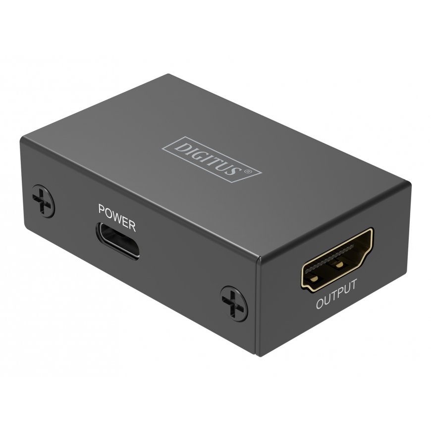 Digitus DS-55341 AV-signaalin jatkaja AV-toistin Musta – 2