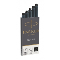 Parker Quink inktpatronen zwart, doos met 5 stuks Черный 5 шт
