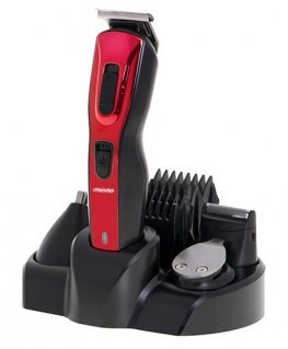 Mesko Trimmer 5 in 1 MS 2931 Cordless, Black/Red