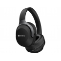 Sandberg 126-53 austiņas un brīvroku komplekts Bezvadu Zvani / mūzika Bluetooth Melns Sandberg 126-53 austiņas un brīvroku komplekts Bezvadu Zvani / mūzika Bluetooth Melns