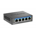 D-Link DMS-105 Hallitsematon L2 2.5G Ethernet (100/1000/2500) Musta D-Link DMS-105 Hallitsematon L2 2.5G Ethernet (100/1000/2500) Musta