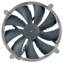 Noctua NF-P14R REDUX-1500 PWM Datora dzesēšanas sistēma Procesors Ventilators 14 cm Pelēks