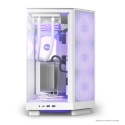 NZXT H6 Flow RGB Midi Tower Balts NZXT H6 Flow RGB Midi Tower Balts