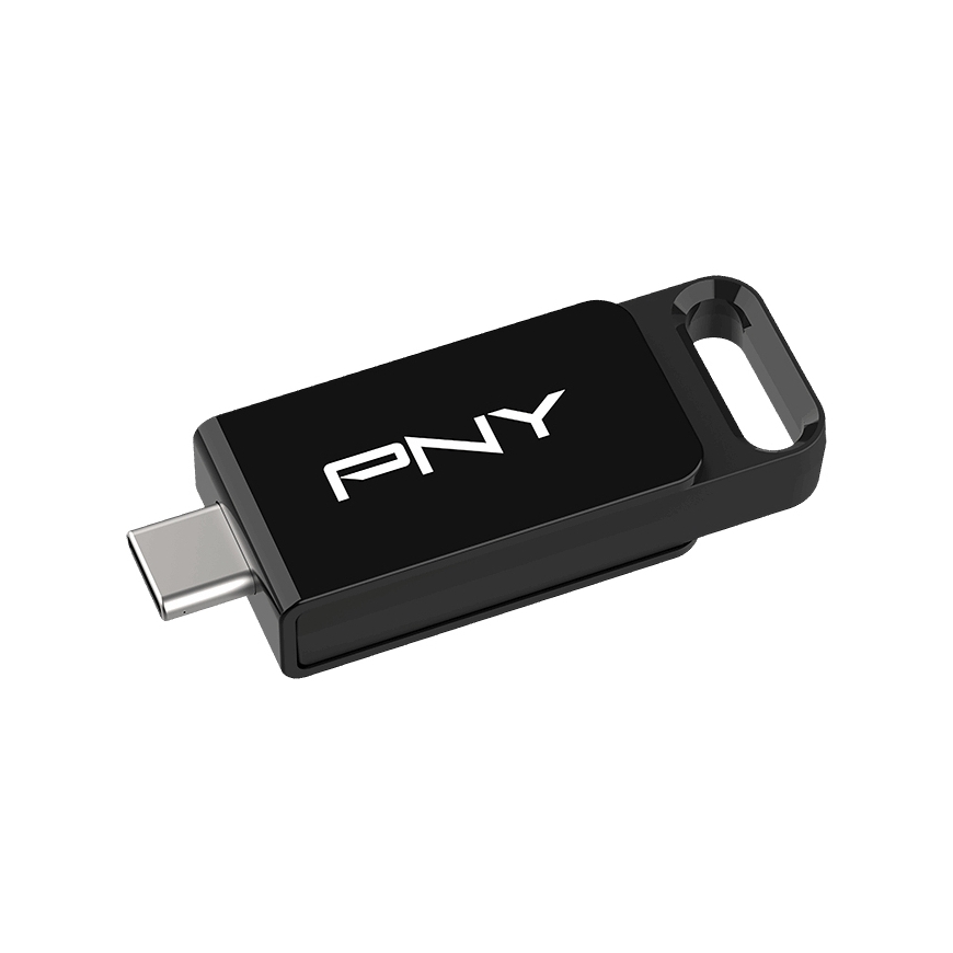 PNY Elite USB-välkmälu 64 GB USB tüüp-C 3.2 Gen 1 (3.1 Gen 1) Must