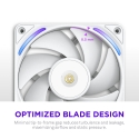 NZXT F360X Datora korpusam Ventilators 12 cm Balts 1 pcs NZXT F360X Datora korpusam Ventilators 12 cm Balts 1 pcs