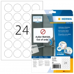 HERMA 5066 printerimärgis Valge Iseliimuv printerisilt