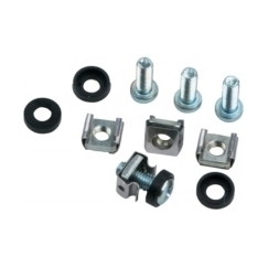 Triton Set M6 20 screws, washers, captive nuts Hõbe