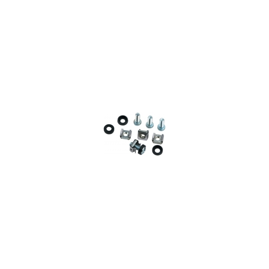 Triton Set M6 20 screws, washers, captive nuts Silver