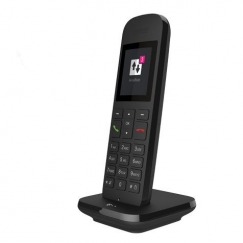 Telekom Speedphone 12 schwarz Mobilteil/Ladeschale IP-telefon Must TFT-ekraan
