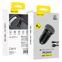Blavec Car charger BS-01A-C Road - USB - QC 3.0 18W with USB to Blavec Car charger BS-01A-C Road - USB - QC 3.0 18W with USB to