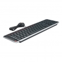 Contour Design Balance klaviatūra Biuras RF belaidis + USB QWERTZ Vokiečių Juoda