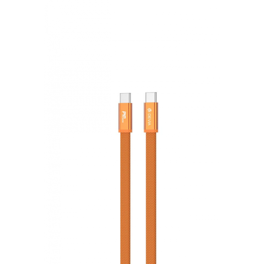 Devia Ultra3 usb-c PD 240W Metal Woven Flat Fast Charging Cable