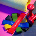 Wozinsky WGO-5 latex resistance bands - 5 pcs. Wozinsky WGO-5 latex resistance bands - 5 pcs.