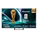 Hisense 55U7Q 139,7 cm (55") 4K Ultra HD Viedtelevizors Wi-Fi Melns 450 cd/m²