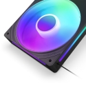 NZXT RF-U36HF-B1 Kompiuterio aušinimo sistema Kompiuterio korpusui Ventiliatorius 36 cm Juoda